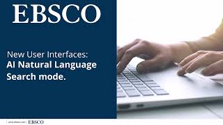 EBSCO's AI Natural Language Search Mode