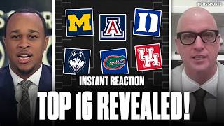 Top 16 REVEALED! Did the committee get it right? 🤔 | 2026 NCAA Tournament Bracket Preview