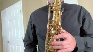 1949 Buescher 400 Top Hat and Cane Tenor Demo, www.dcsax.com