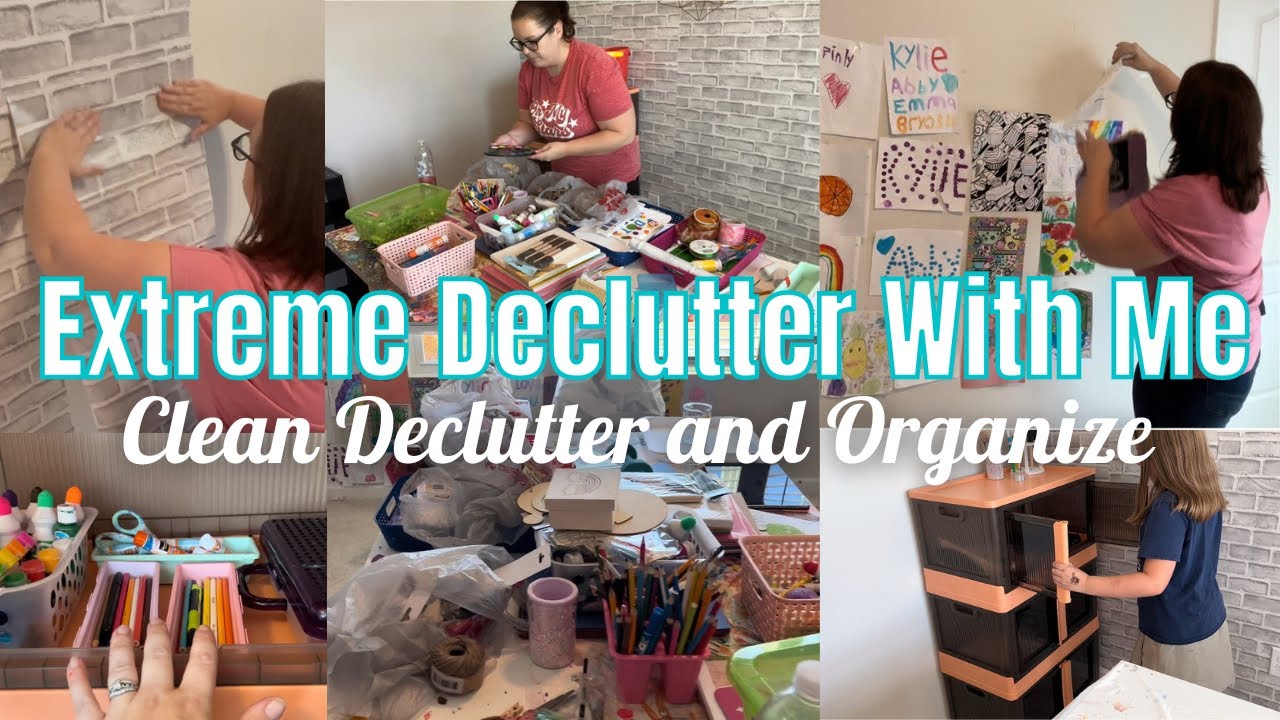 Massive Clean Declutter And Organize With Me Huge Transformation