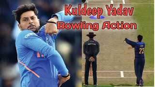 Indian Left Arm Orthodox Kuldeep Yadav |Kuldeep Yadav Bowling Action |K Yadav  Bowling |Game vs real