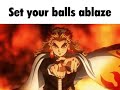 Set your balls ablaze with sound