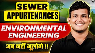 Sewer Appurtenances | Environmental Engg | Gate | RRB JE | ESE | Civil Engineering | Deependra Sir