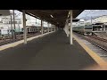 【神奈川県　小田原市　栄町一丁目】【jr東日本】【小田原駅　3番線】【警笛･空笛】【東海道本線　真鶴･湯河原･伊東方面】e231系1000番台8082f 普通 熱海行 　高速入線到着