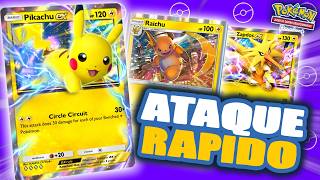 ¡Mazo de PIKACHU! Ataca Primero y Gana Partidas en Pokémon TCG Pocket