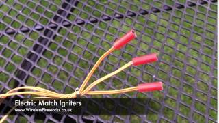 Electric Match Igniters (E-Match) - www.WirelessFireworks.co.uk