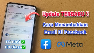 Cara Menambahkan Email Di FB