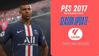 PES 2017 YOSFX PATCH 25 V1 GAMEPLAY 2025 - REAL MADRID VS BARCELONA - PES 2017 PC GAMEPLAY