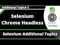 Executing Selenium Automation Scripts on Chrome Headless Browser