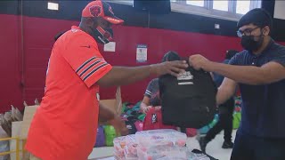 Hundreds of CPS students gifted with school supplies in Englewood