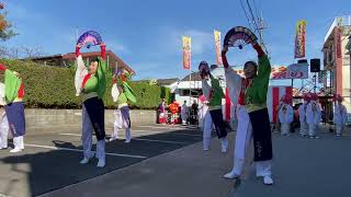 2022.11.27 市比野温泉よさこい祭り　大和撫子ひなあられ隊