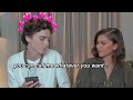 Timothée Chalamet being smooth and funny with women for 6 minutes straight