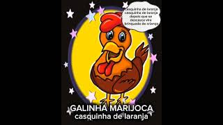 GALINHA MARIJOCA- CASQUINHA DE LARANJA