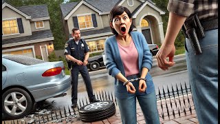 HOA Karen Installs Spike Strips on My Driveway—Didn’t Know She’d End Up in Jail