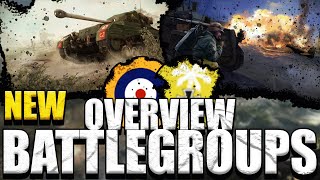 CoH3 Patch 1.6 Battlegroups Overview & first impressions