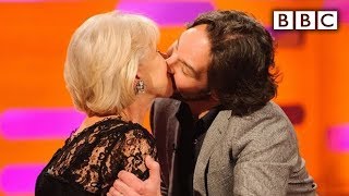 Paul Rudd kisses Dame Helen Mirren | The Graham Norton Show - BBC