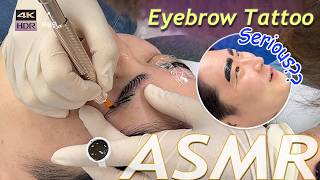 ASMR | Affordable $120 Eyebrow Tattoo for Natural Brow Texture | Semi-Permanent Makeup & Grooming