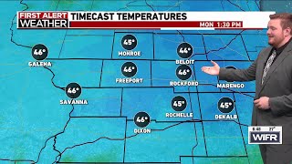 Above average temperatures return to end the weekend for the stateline