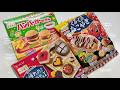 ASMR diy kracie popin’ cookin’ candy kit🍔🍟🍫 japanese candy kits🎌🎎