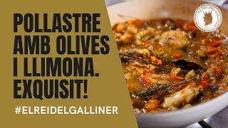 Recepta: Pollastre amb olives i llimona