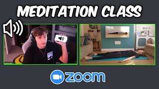 Disturbing Meditation Zoom Class!