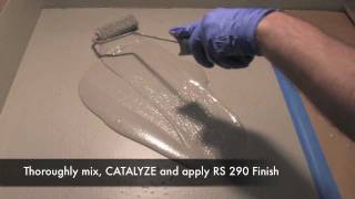 Surfacing - Alsan RS 290 Textured Finish Instructional Video