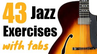 43 Jazz Guitar Licks - Lessons with Tab