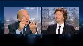 L'interview de Valéry Giscard d'Estaing par Olivier Mazerolle et Christophe Ono-dit-Bio