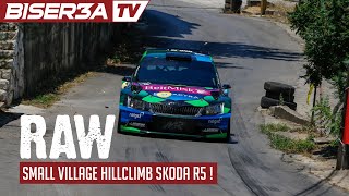 RAW // Tights Roads Village HILLCLIMB SKODA R5 Aggressive driving