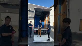 【タイムラプス動画】引っ越し荷物の積込みと運び出し　#shorts