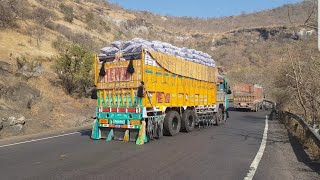 Kannad ghat कन्नड घाट में उपर कैसे जाना पड़ता है देखलो | ~ मेवात ट्रक ~ | Mewaat truck