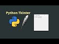 Python Tkinter: How to create a Button in Tkinter