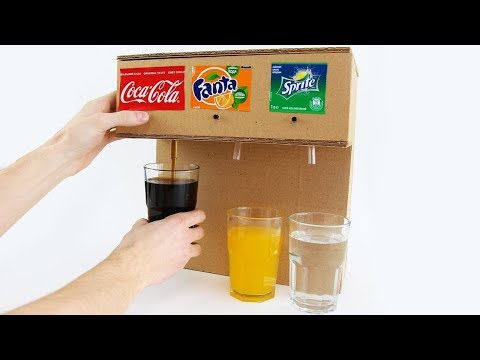 How to Make Coca Cola Soda Fountain Machine with 3 Different Drinks at Home How to Make Coca Cola Soda Fountain Machine with 3 Different Drinks at Home