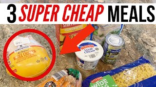 ⭐️BEST EXTREME BUDGET FAMILY MEALS // $3 DINNERS // ALDI EDITION