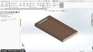 Solidworks CAM #1: Setting Dasar pada Solidworks CAM dan Proses Facing