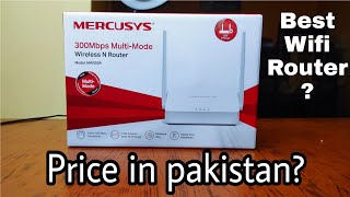 Mercusys MW302R Unboxing And Review - Best Wifi Router In Pakistan?