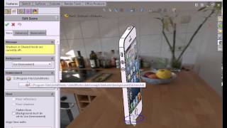 SolidWorks 2014 Tutorials - What's New? Flattened Floors in Scenes