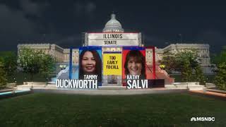 MSNBC's 2022 Election Night Coverage - 8pm to 11pm [No Commercials]