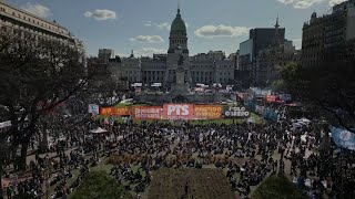 В Аргентине прошла антиправительственная акция