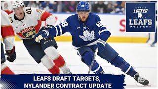 Toronto Maple Leafs 2023 NHL Draft Targets, William Nylander contract update