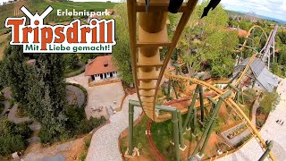 Hals-über-Kopf - HD On-Ride POV | Erlebnispark Tripsdrill