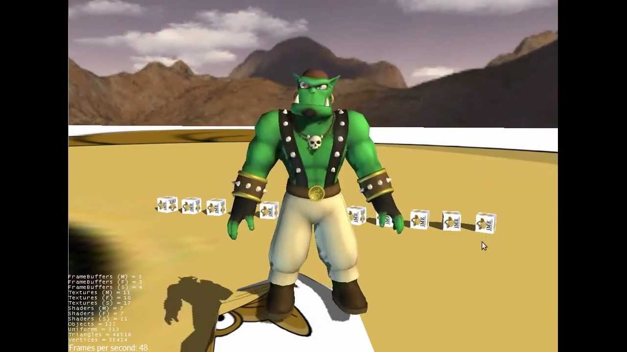 Animation Example With Jmonkeyengine Youtube