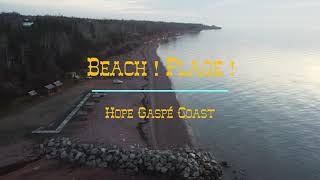 Plage 😎de Hope ☀️ Gaspesie Québec Canada 🍁 DJI Mavic Mini2 ☀️2022