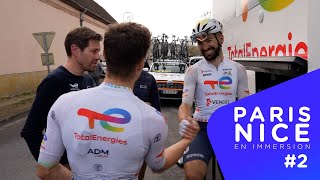 25.03.10 En immersion sur Paris Nice #2 avec le Team TotalEnergies