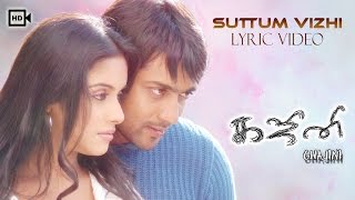 Ghajini - Suttum Vizhi Lyric Video  Asin Suriya  Harris Jayaraj  Tamil Film Songs
