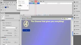 50. Adobe Flash - Adding Button States