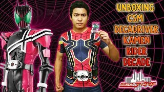 Unboxing Complete Selection Modification (CSM) Decadriver - Kamen Rider Decade from Samurai Buyer Unboxing Complete Selection Modification (CSM) Decadriver - Kamen Rider Decade from Samurai Buyer