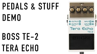 BOSS TE-2 demo