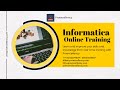 Informatica Online Training Learn comprehensive guideline with real-time trainer | proexcellency