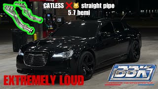 Installing BBK LONG TUBE HEADERS on my 2015 chrysler 300 Hemi **EXTREMELY LOUD**  *TUTORIAL*